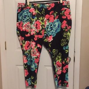 Patterned Dress Pants